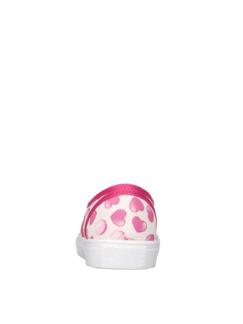 Slip on in tessuto MONNALISA | 8CE009 5733 9997BIANCO-ROSA